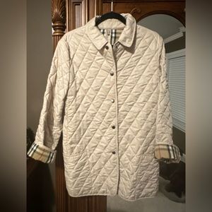 Women's Size 6 Burberry Quilted Jacket